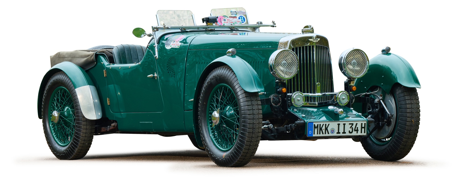 1934 Aston Martin MKII Short chassis. EU registered